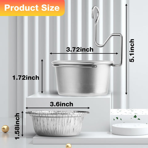 SpiralScgv 10 disposable liners highlight quick cleanup after grilling sessions.