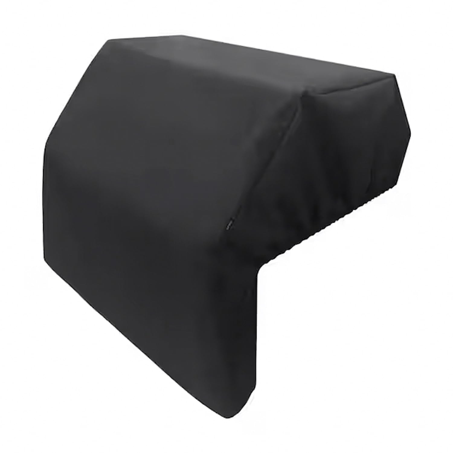 SPIRE 5-Burner grill top cover, front view, protects from rain and dust