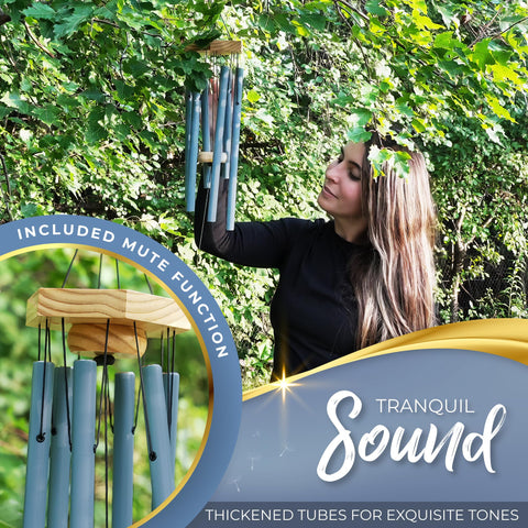 Spiritwind rust-proof aluminum tubes endure outdoor weather for lasting sound.