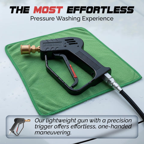 Spirix Stubby gun with 8.5-inch length for precise maneuvering in tight spots.