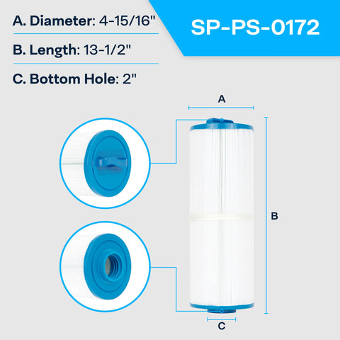 SpiroPure filter cartridge installation demonstrates easy swap for spa owners.