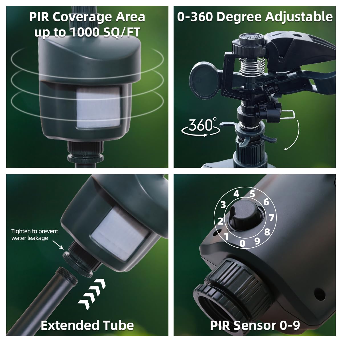 Two-pack Splanteen sprinklers provide scalable outdoor protection.