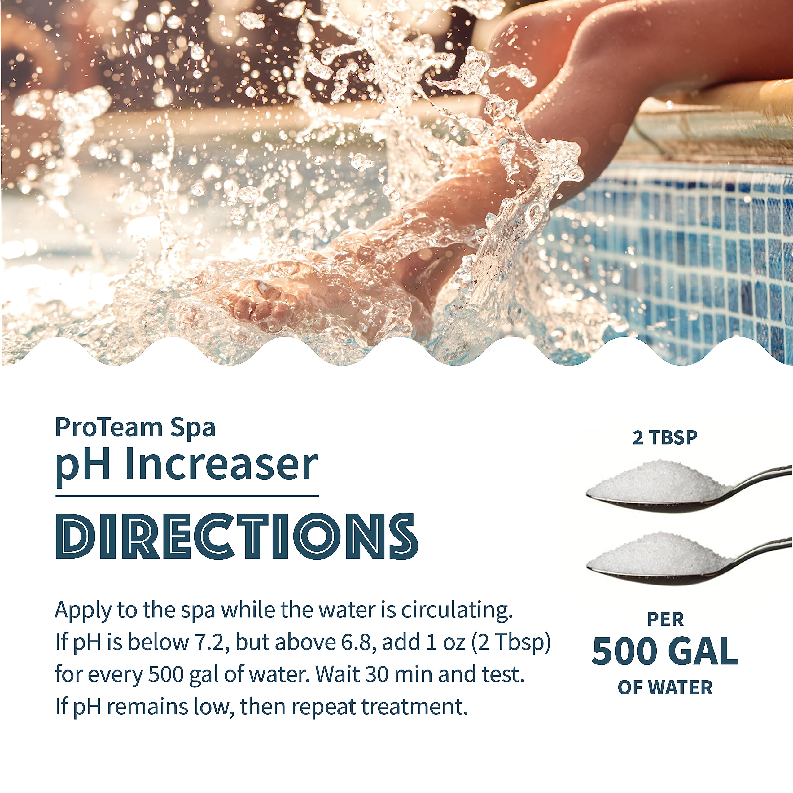 SplashWiz QR download card lets you access the spa care guide instantly.