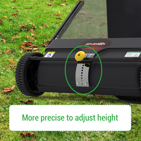 SPLENDOR LS-650A2 heavy-duty stainless steel frame stands up to rugged yard use