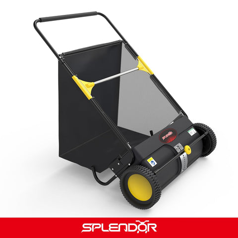 SPLENDOR LS-650A2 stabilizing wheels ensure smooth operation on walkways and driveways