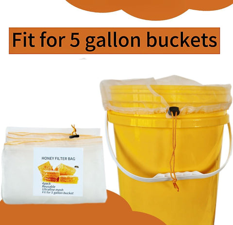 SPMKTQK reusable washable honey filter bag for long-term use