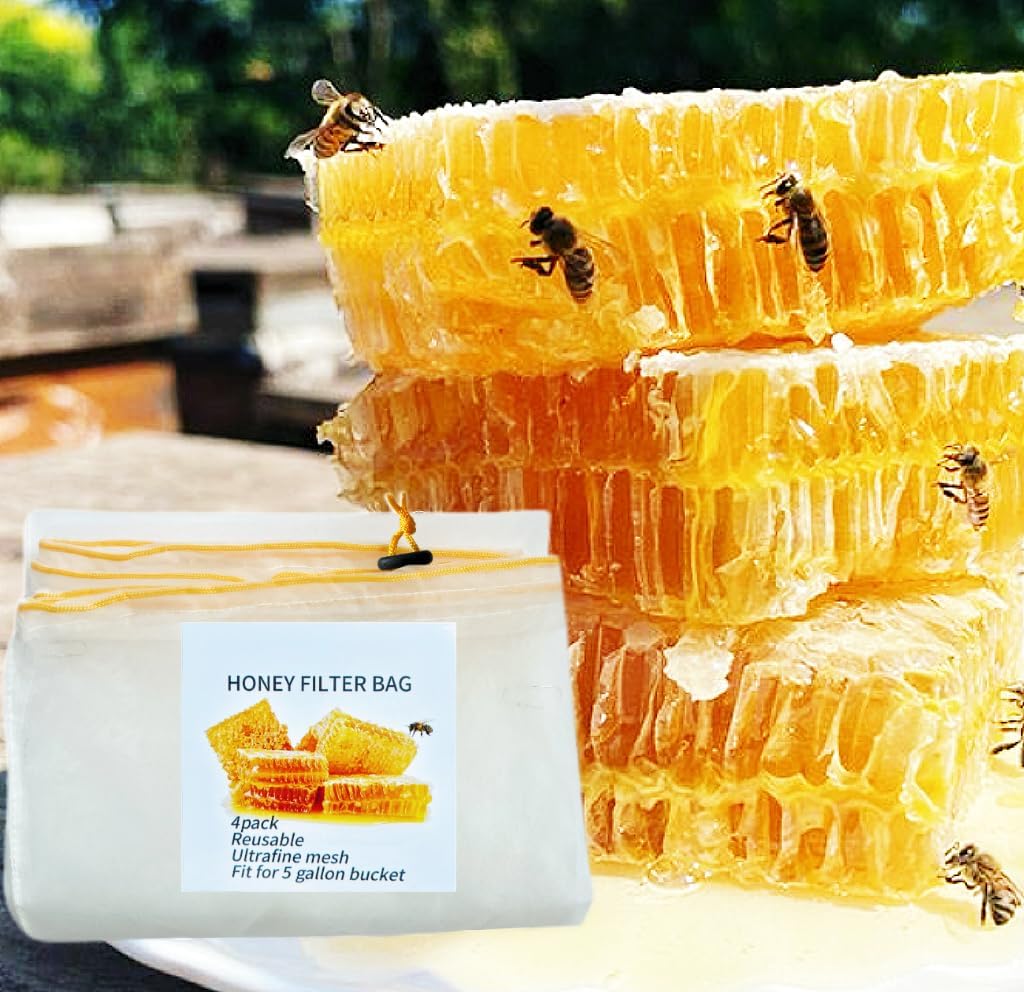 SPMKTQK wax and pollen removal improves honey clarity during processing