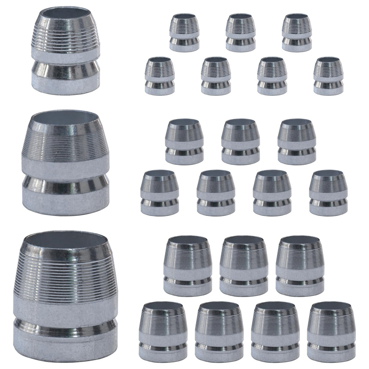 SPNKMJUJ 21‑pc round axe handle wedges set for secure tool fitting and durability
