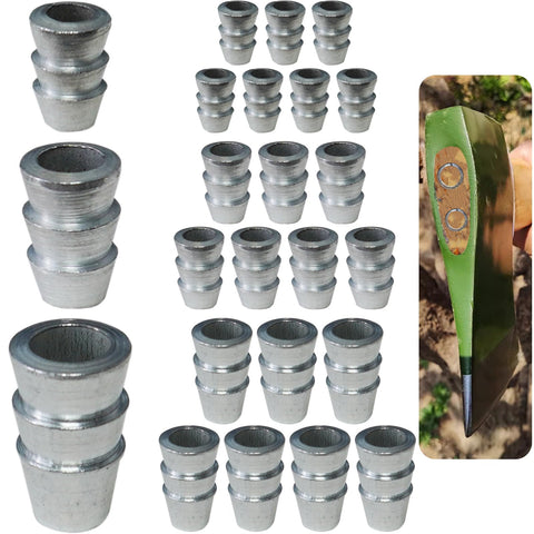 SPNKMJUJ extended round wedge kit for secure axe handle assembly