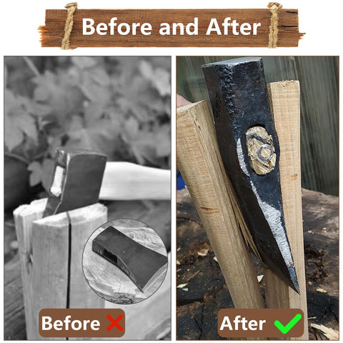 SPNKMJUJ wedges fit axes, hammers, hatchets, and sledges for versatile tool setups