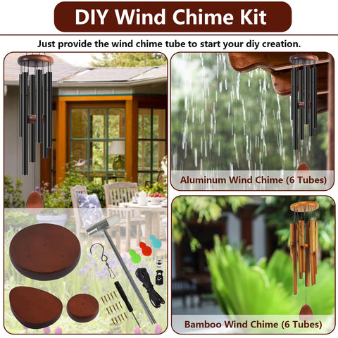 SPNKMJUJ wind chime brass nails for secure assembly