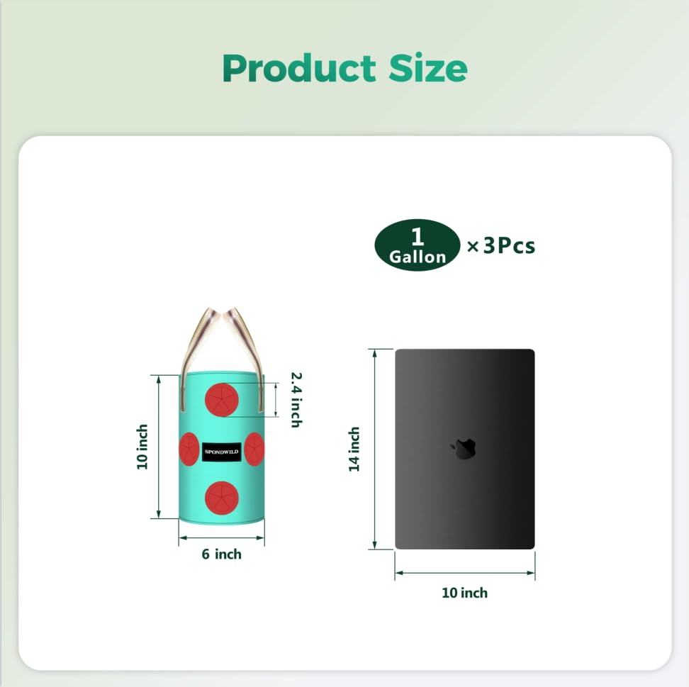 SPONDWILD 13-hole hanging planter design for easy seeding and airflow