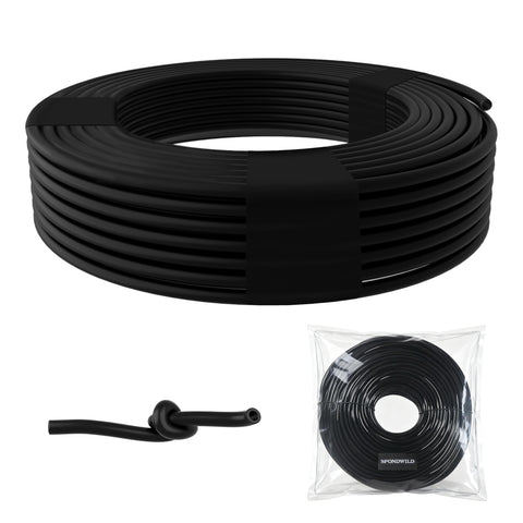 SPONDWILD 50 ft 1/4 in distribution tubing ideal for garden drip systems.
