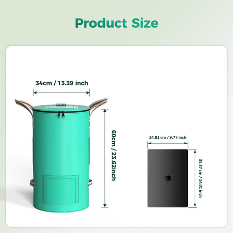 SPONDWILD dual-side mesh vented panels for better airflow and faster processing
