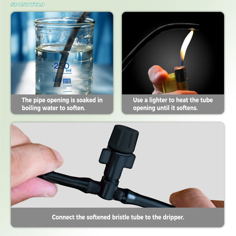 SPONDWILD tubing suitable for greenhouse irrigation setups