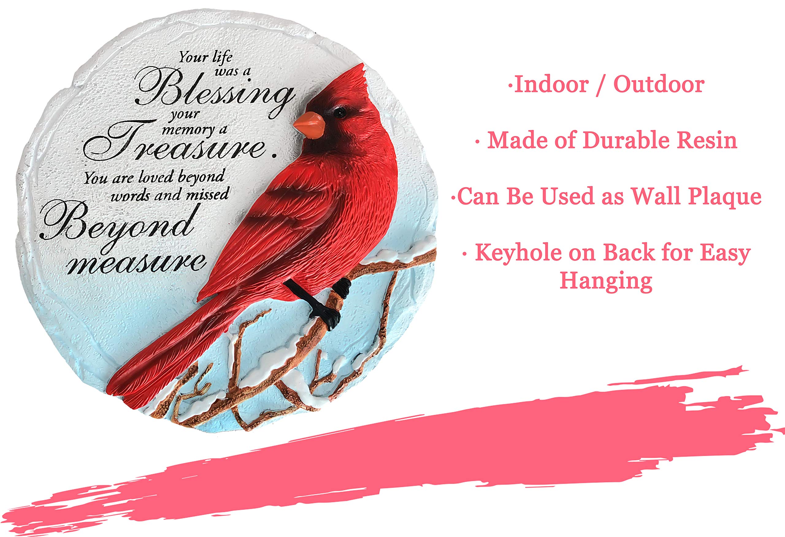 Vibrant garden decor for welcome sayings and charm.