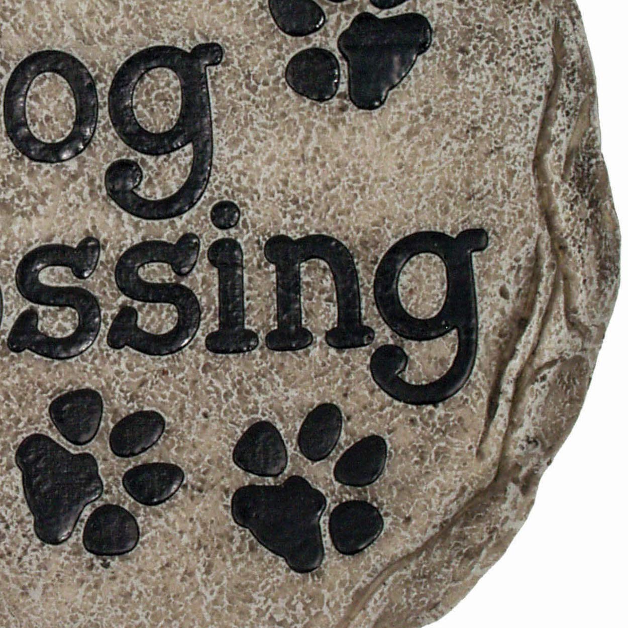 Spoontiques cheerful garden decor stone for indoor or outdoor use