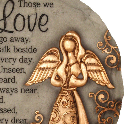 Spoontiques resin outdoor stone proves weather resistant garden decor for lasting memories.