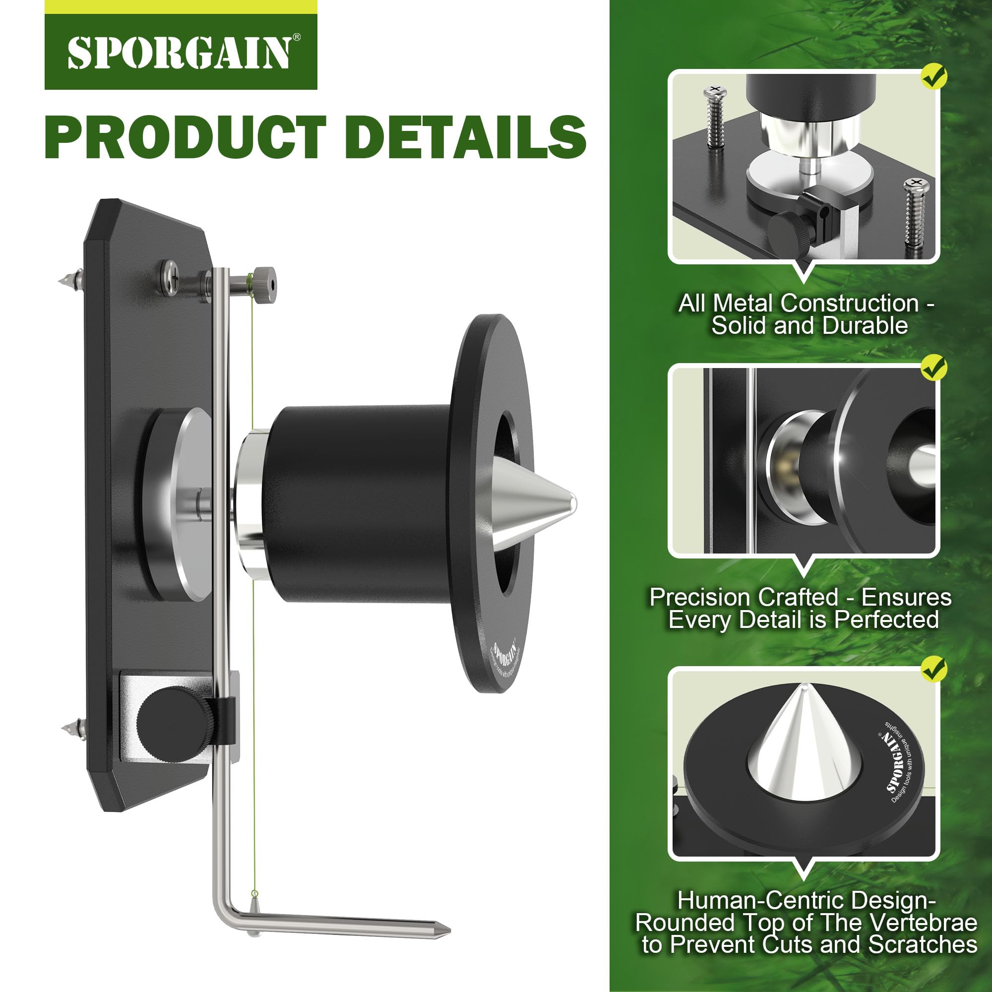 SporGain balancer durable construction built for long-term blade balance tasks