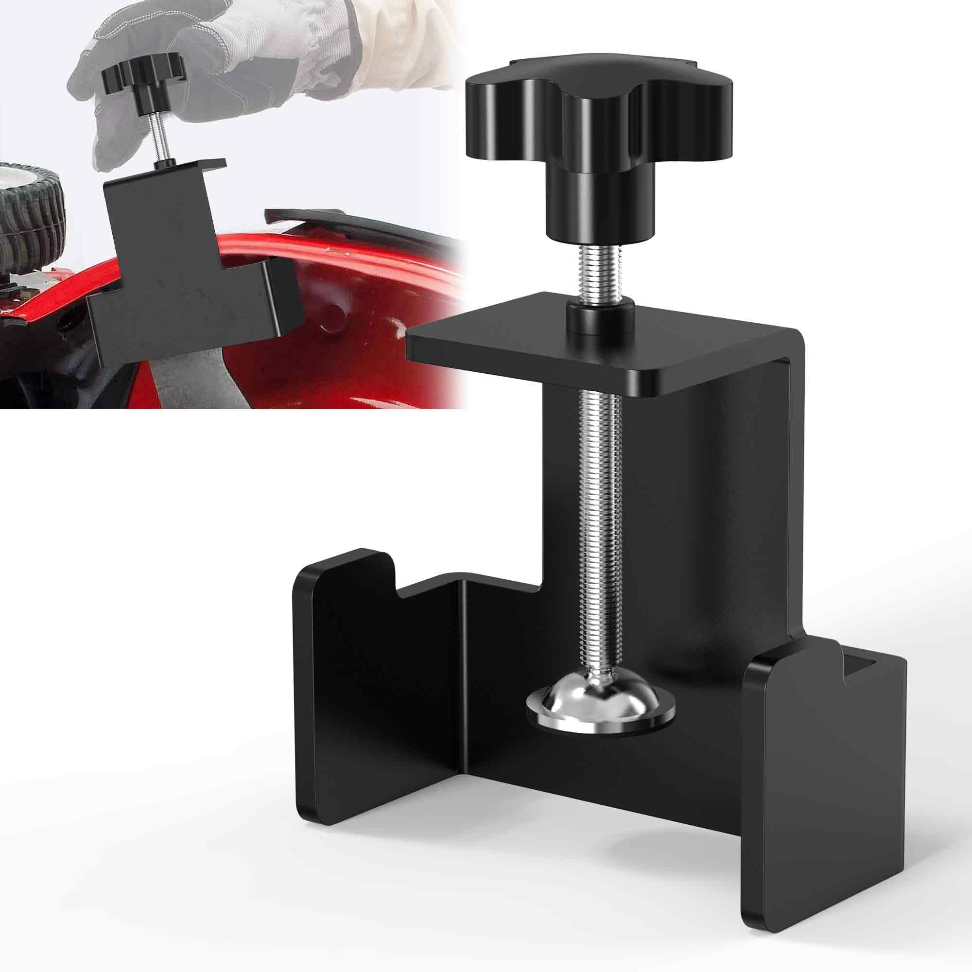 SporGain universal blade removal tool with an easy-turn button for smooth blade changes.