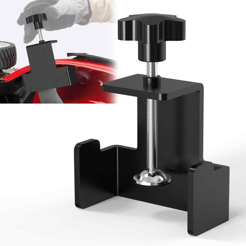 SporGain universal blade removal tool with an easy-turn button for smooth blade changes.