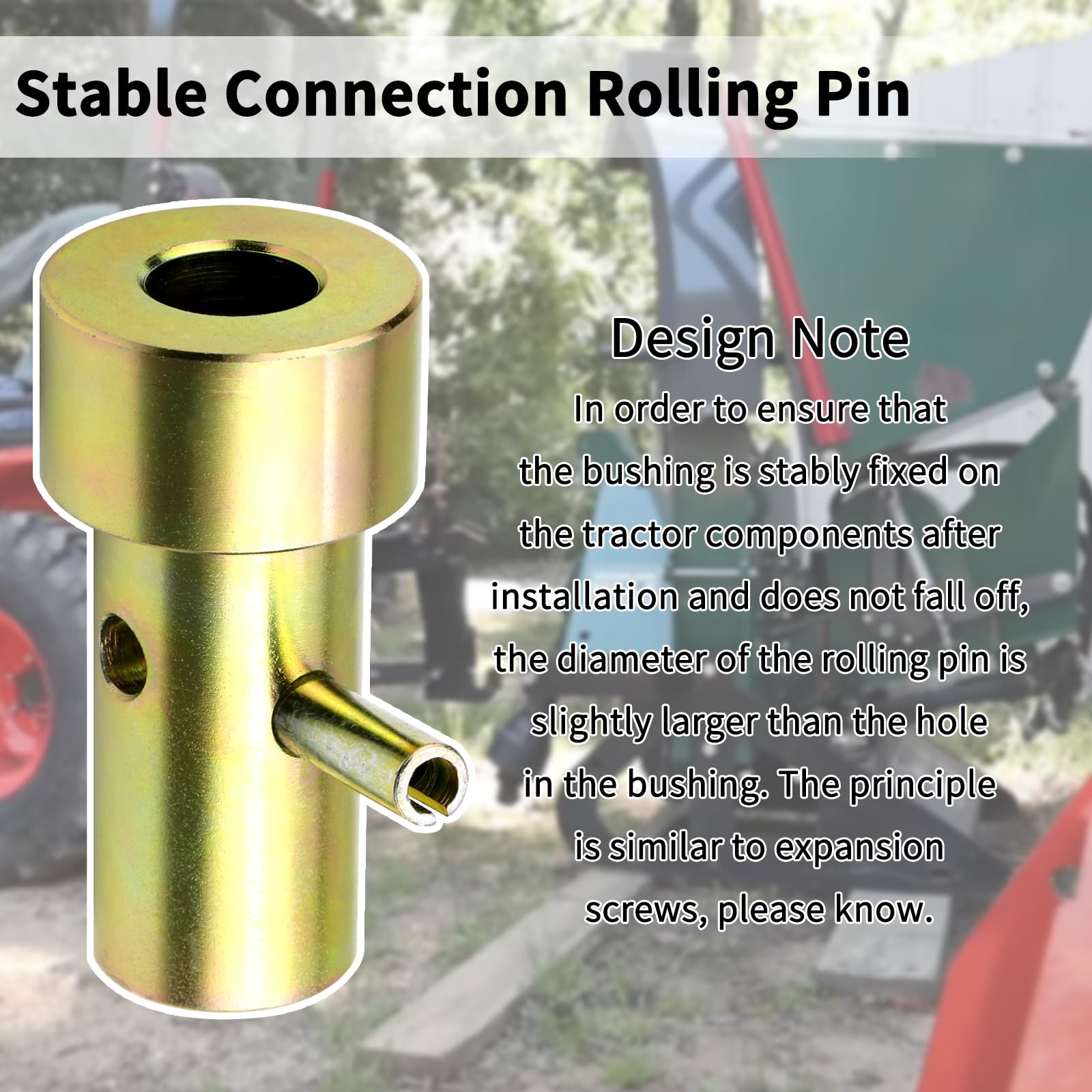Sporthfish easy installation guide image demonstrating quick hitch bushing fitting.