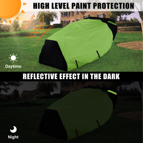 Sportuli windproof buckle keeps the cover secure in wind