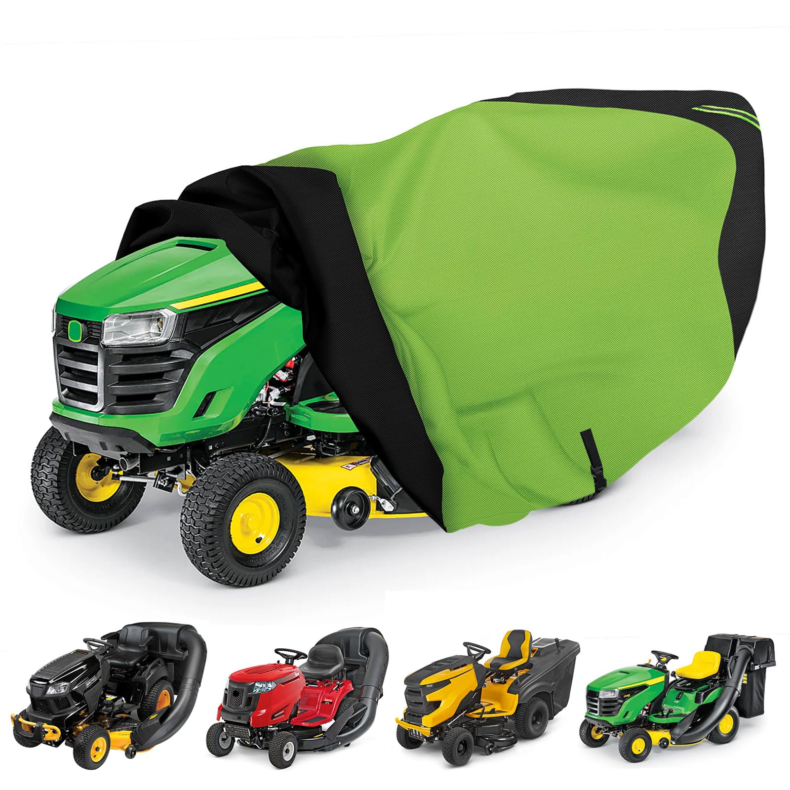 Sportuli riding mower cover universal fit 54in protects equipment from weather