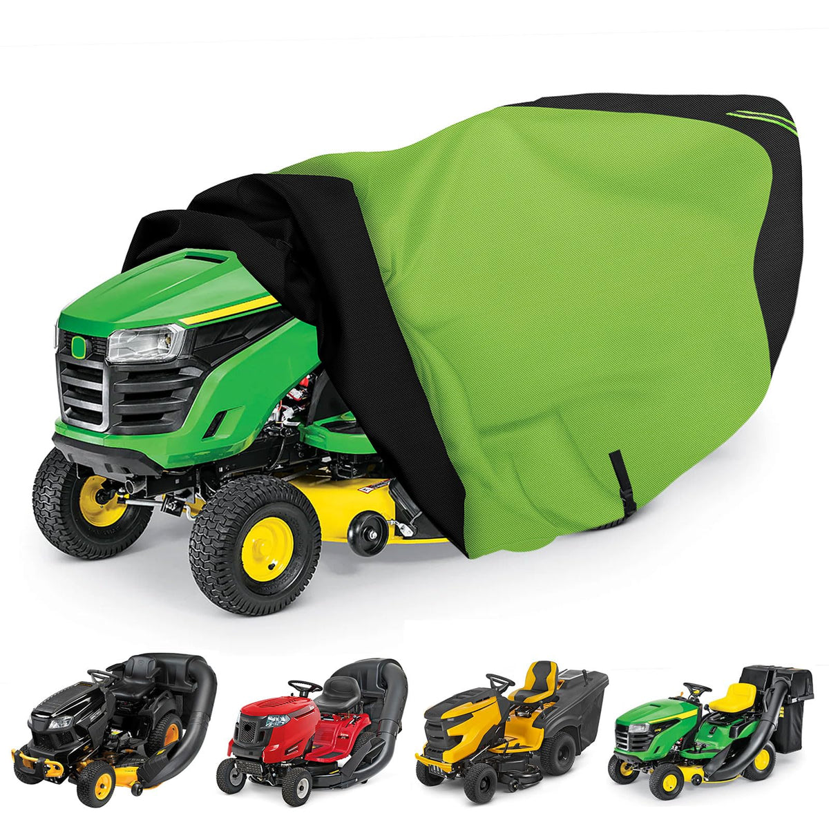 Sportuli riding mower cover universal fit 54in protects equipment from weather