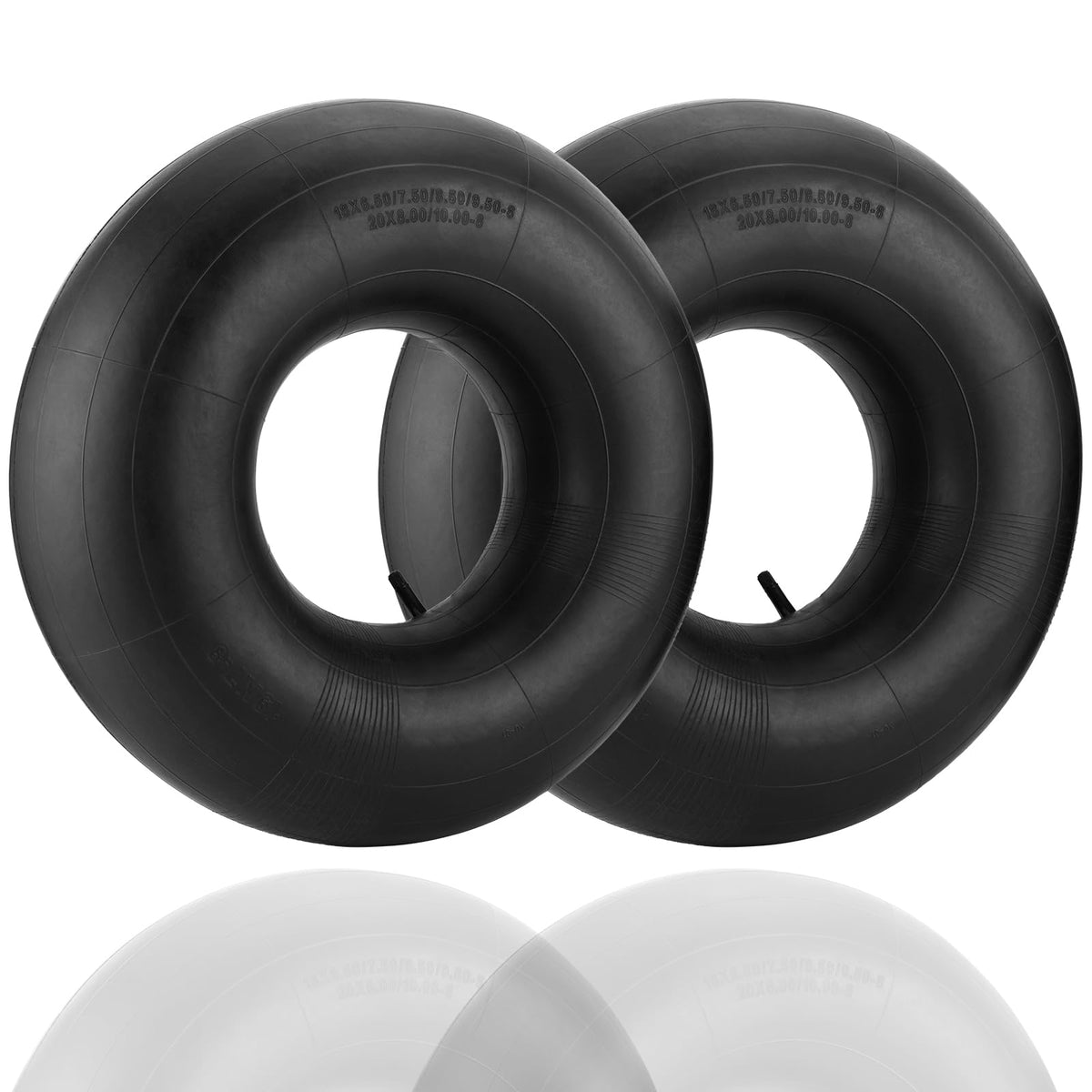 SPORTYOUTH 20x8-8 inner tube with TR13 valve for lawn mower tires
