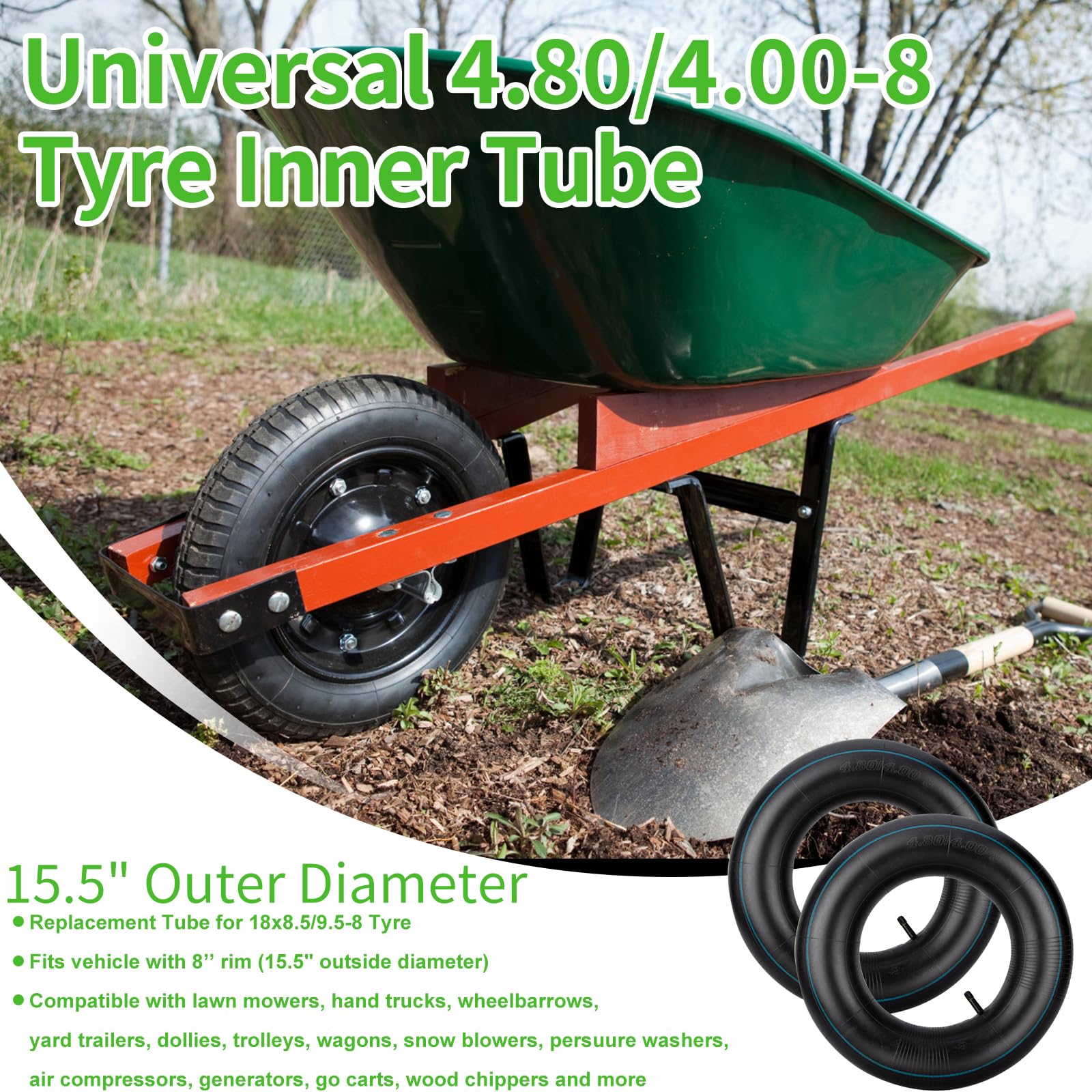 SPORTYOUTH heavy-duty rubber inner tube designed for durability