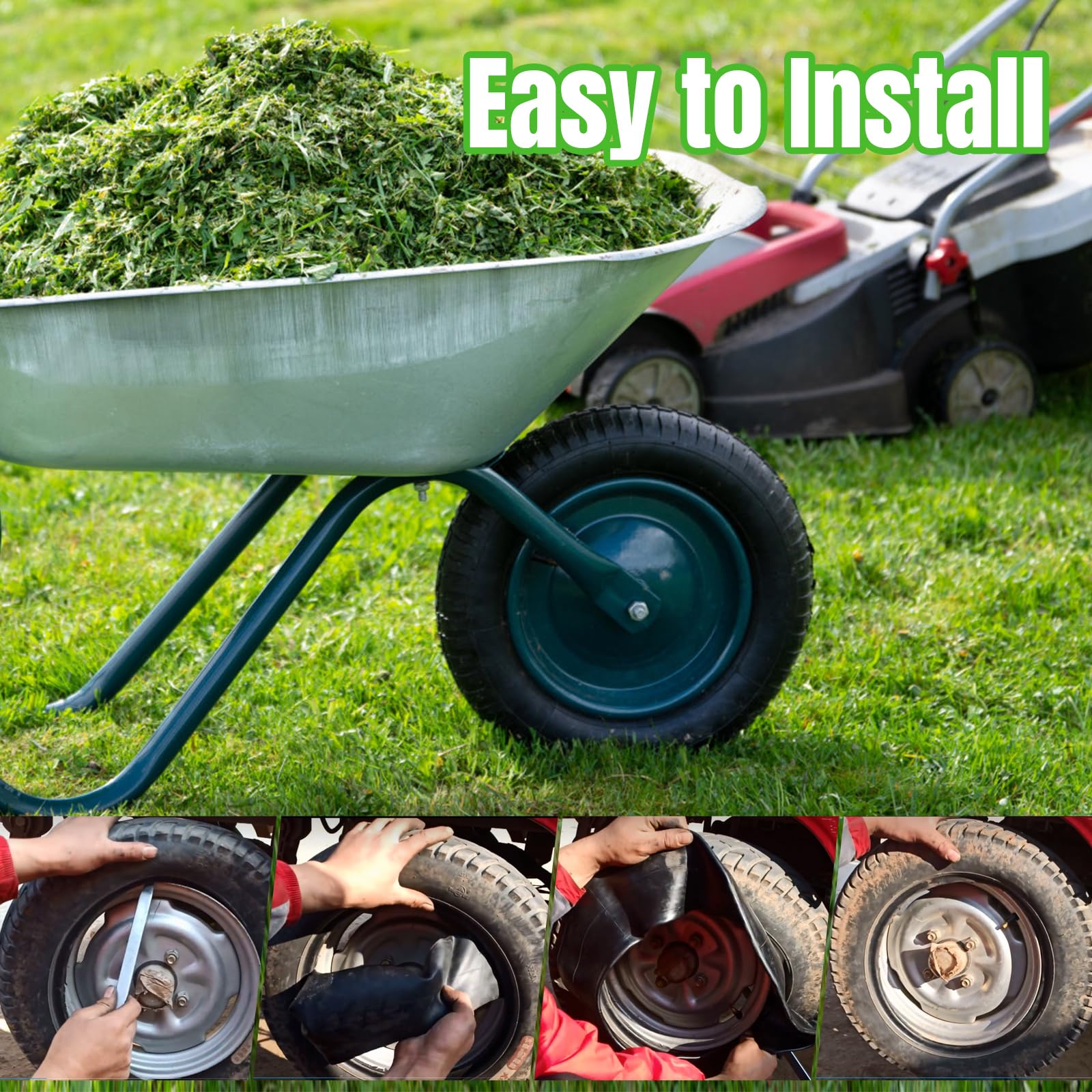 SPORTYOUTH wheelbarrow tube replacement for reliable downtime reduction