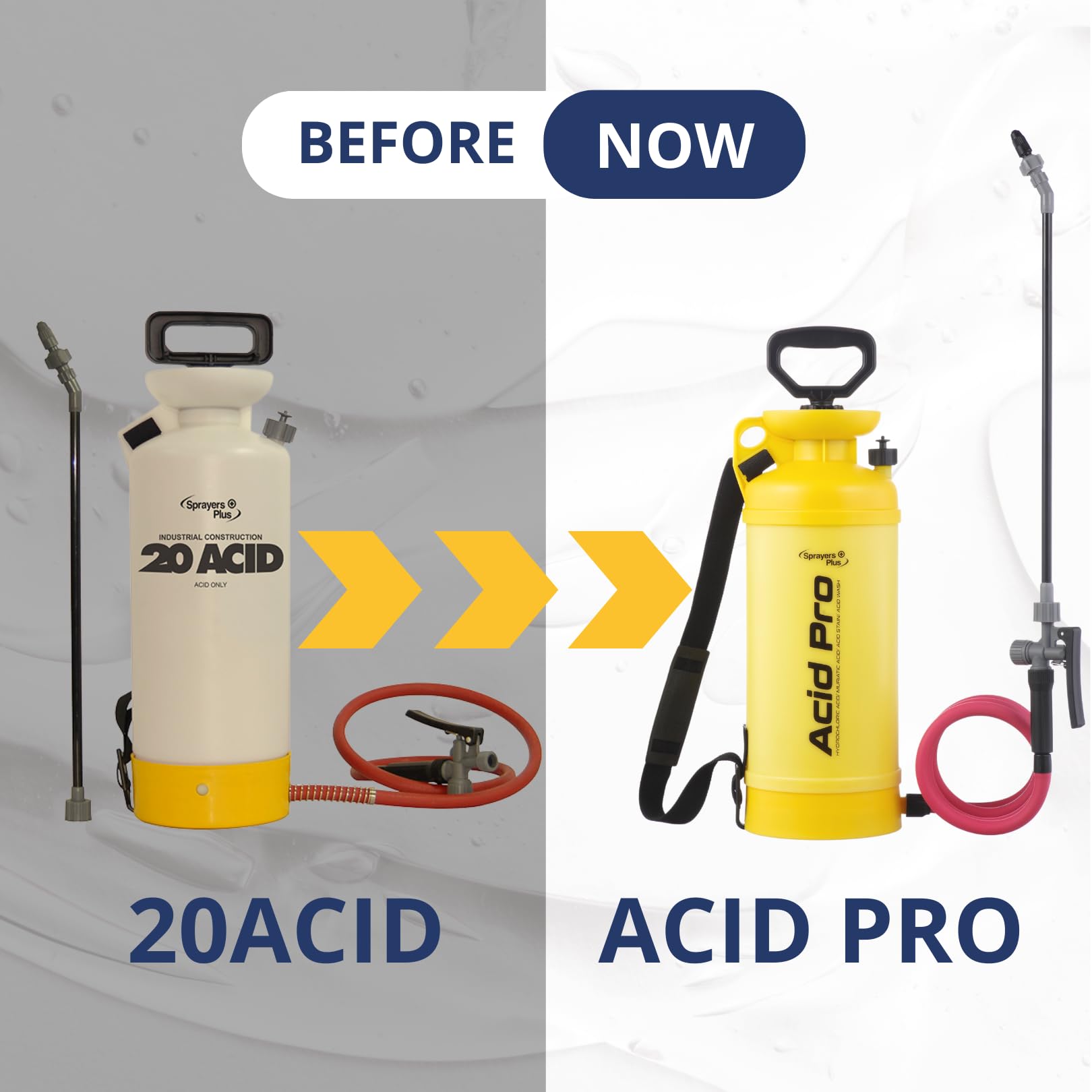 Sprayers Plus Acid Sprayer wand for precise coating and control.