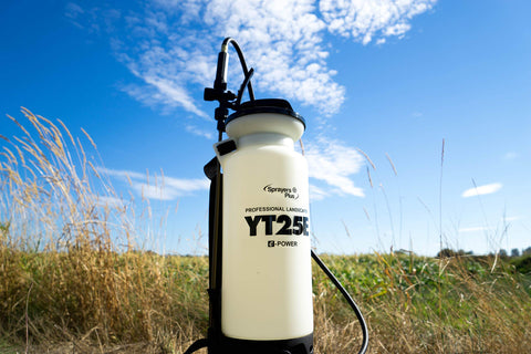 Sprayers Plus YT25E chemical-resistant build handles diverse solutions