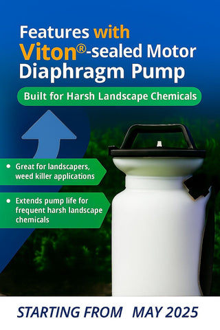 Sprayers Plus YT25E 2-gallon tank reduces refilling during large jobs