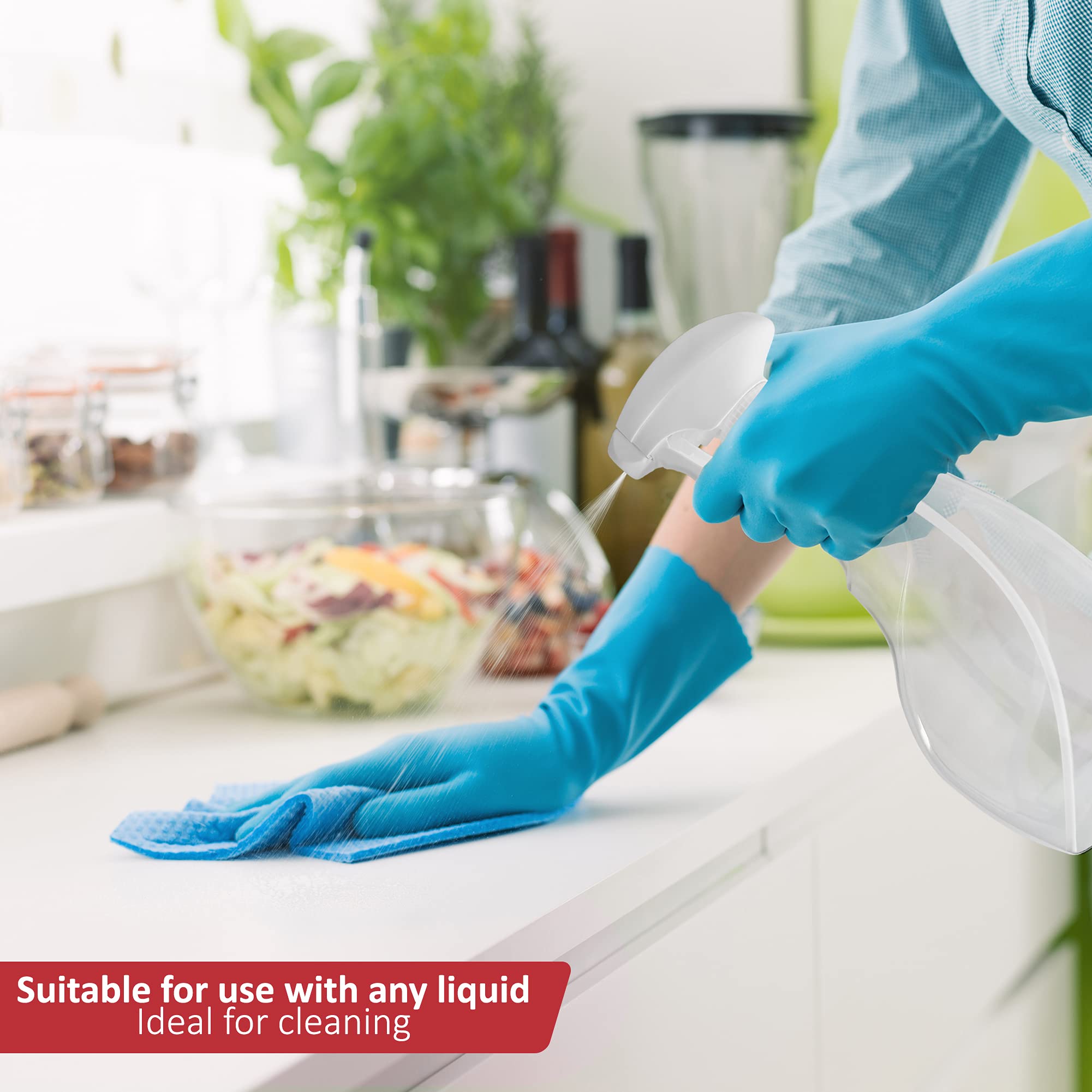 SPRAYZ clear bottle visibility helps you measure liquids accurately.