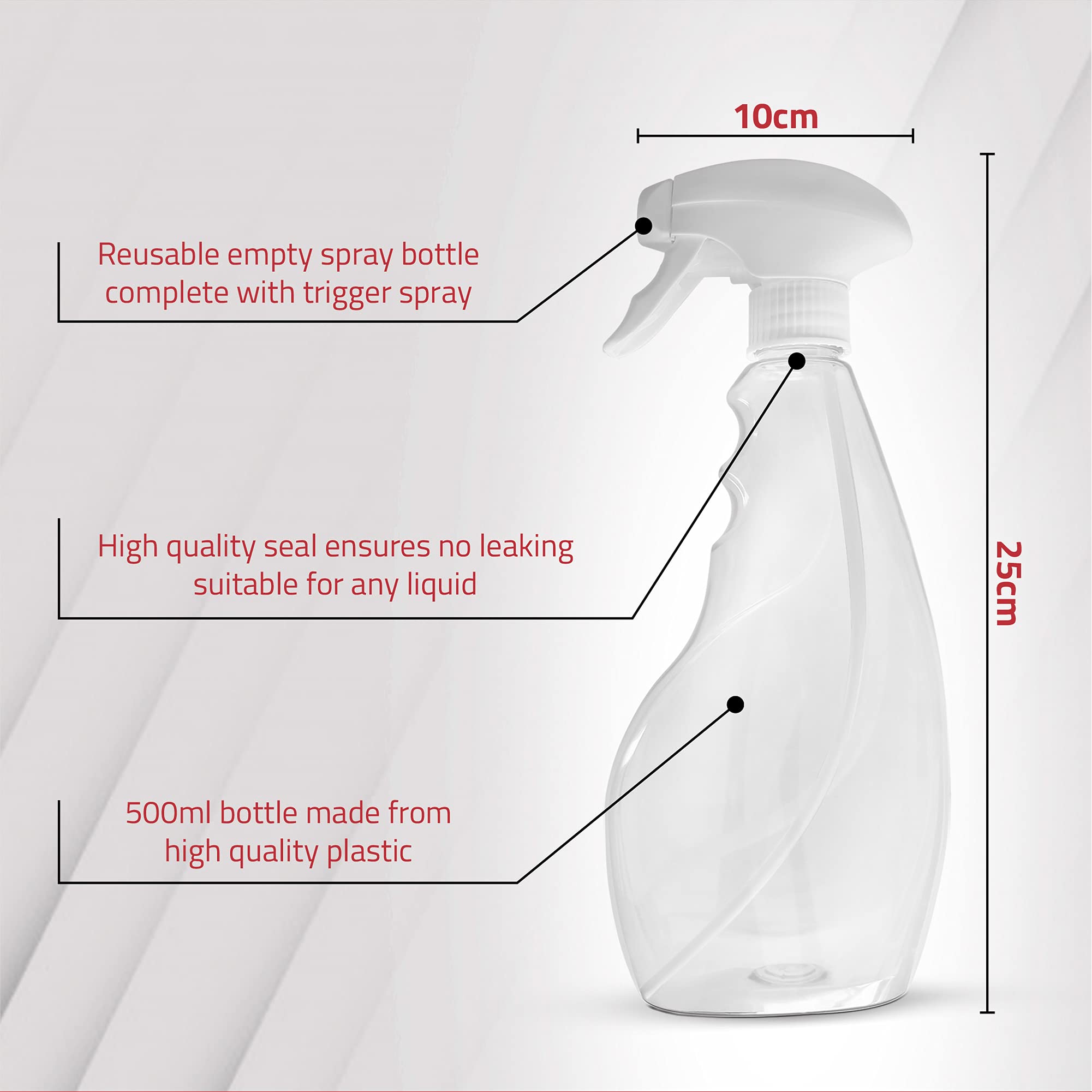 SPRAYZ triggers stress-tested sprayers provide reliable spraying performance.