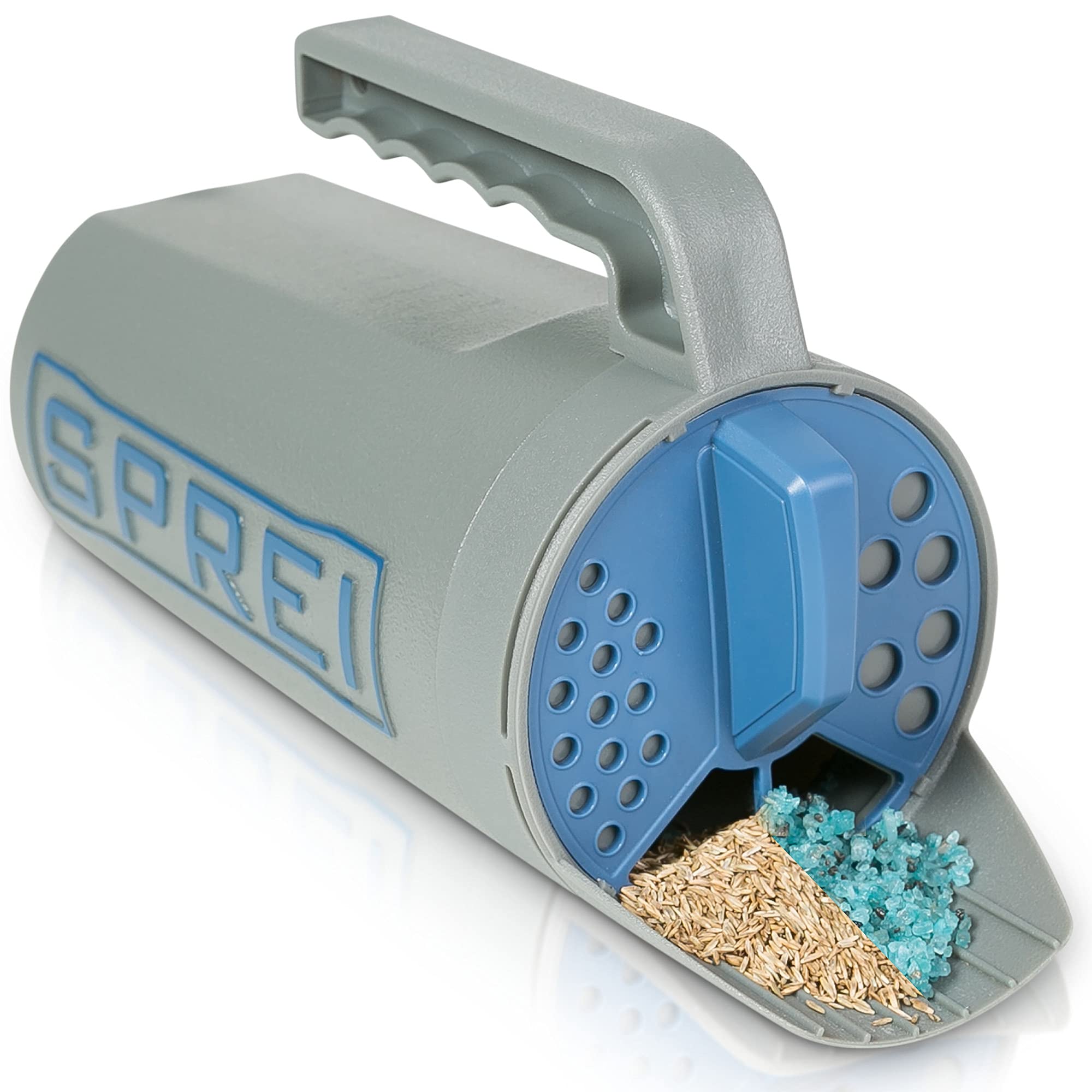 SPREI multi-opening lid enables versatile material flow.