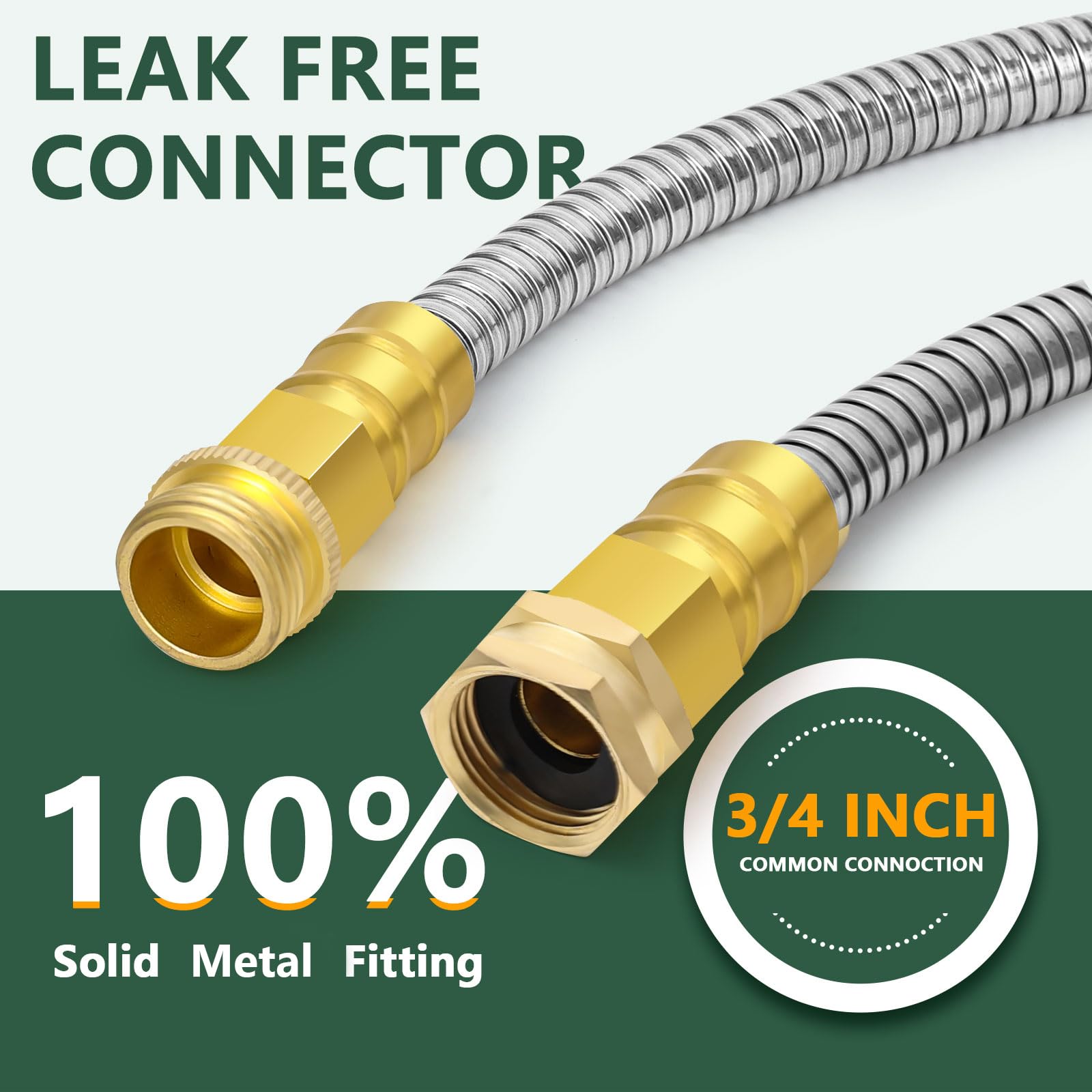 SPRIKIR leaf-proof design keeps hoses tangle-free during yard tasks.
