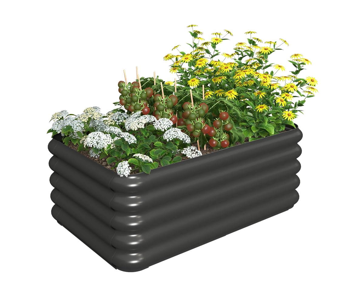Sprimden raised bed tool-free assembly for quick setup