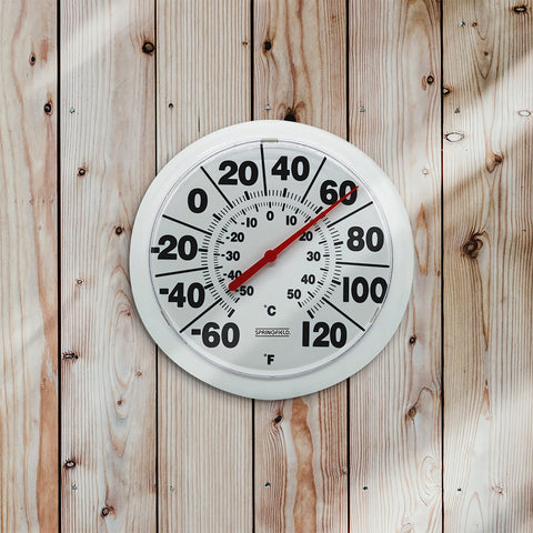 Springfield weather-resistant dial withstands seasonal changes for outdoor use