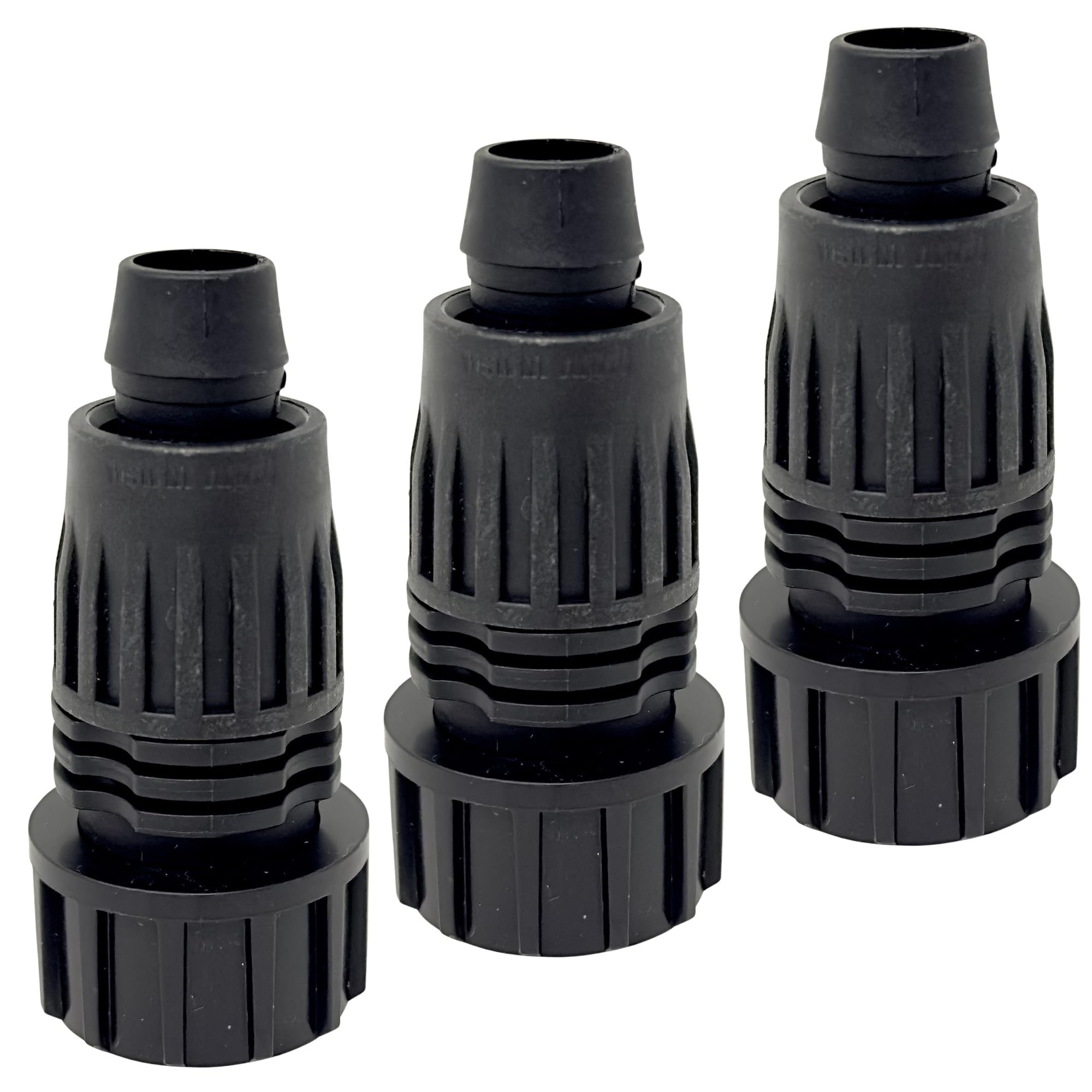 Sprinkland half-inch drip adapter connects securely to a faucet for reliable irrigation