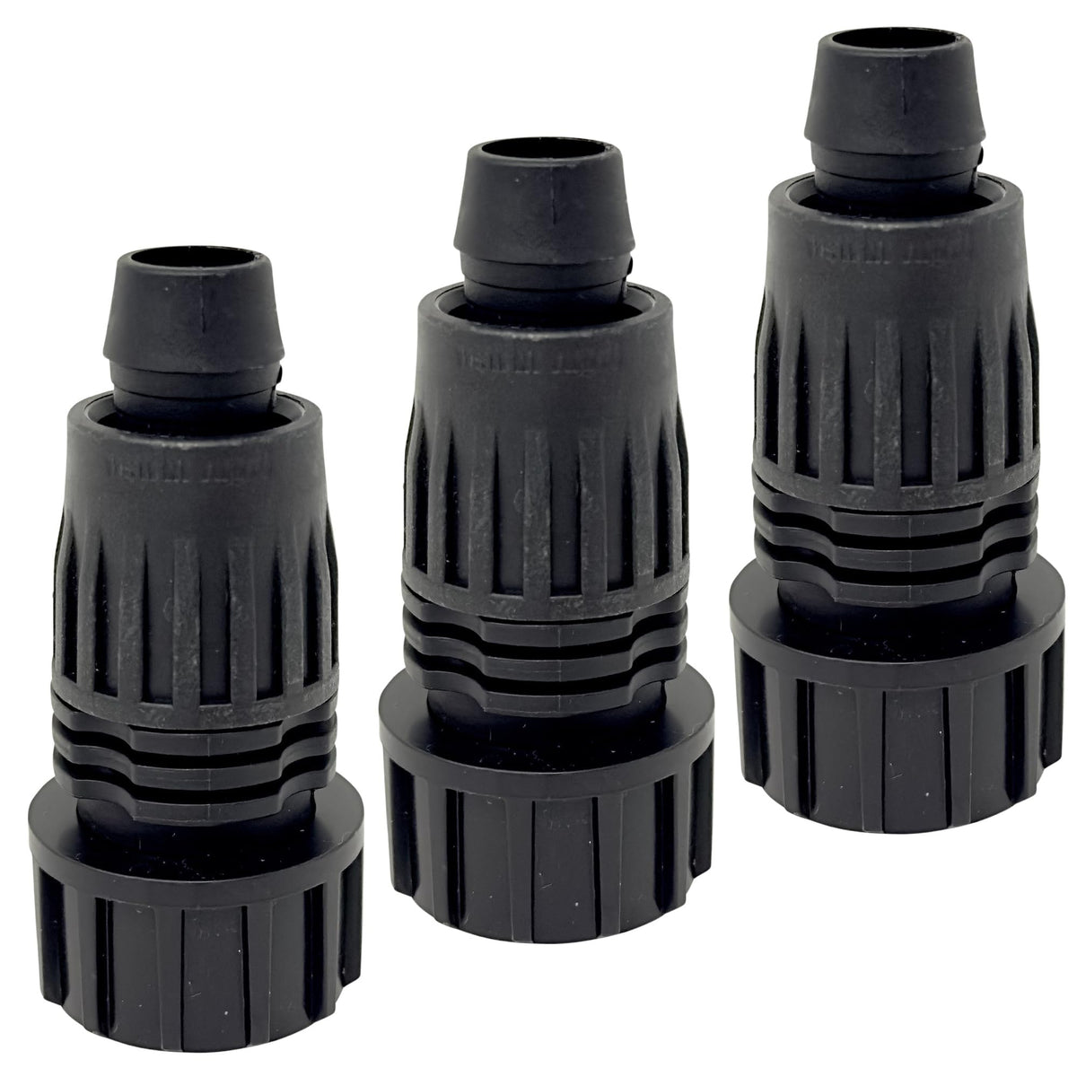 Sprinkland half-inch drip adapter connects securely to a faucet for reliable irrigation