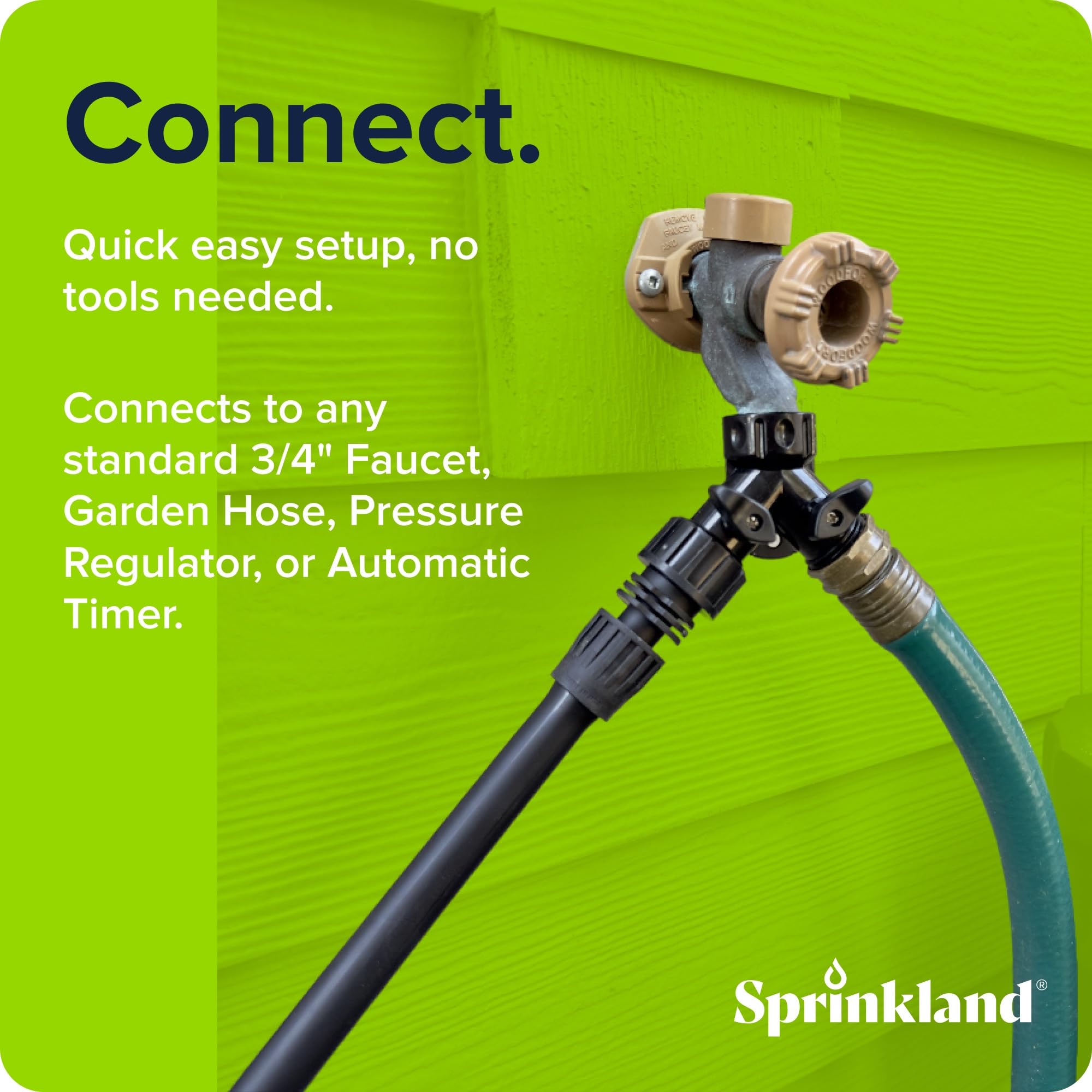 Sprinkland quick lock nut system demonstrates finger-tight tubing security