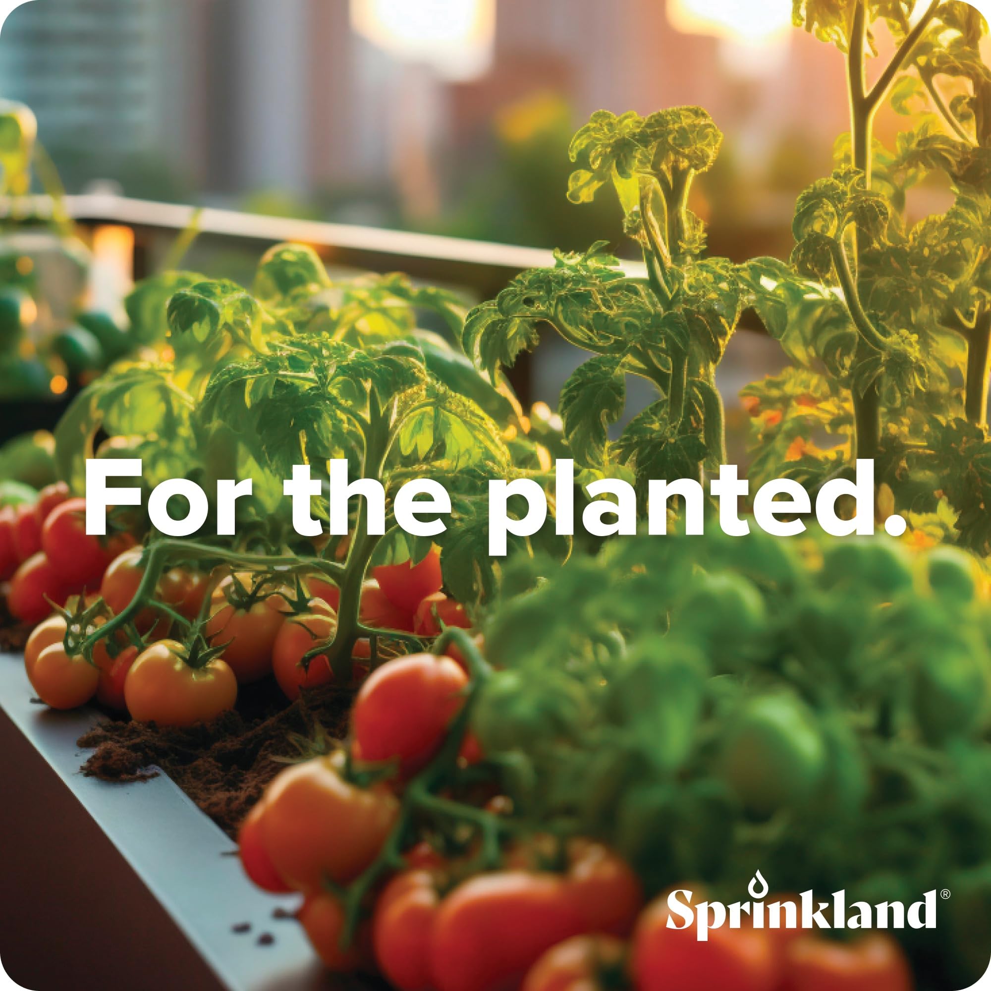 Sprinkland three-pack drip irrigation adapter for flexible seasonal setups
