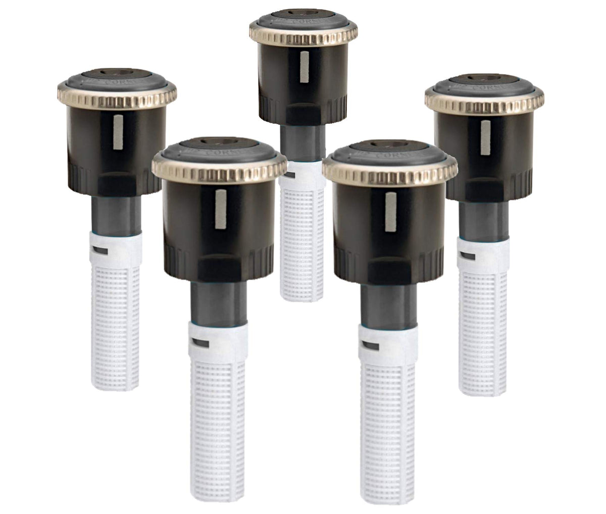 Sprinkler Hunter MP2000 rotator head with 13-21 ft spray pattern for even watering