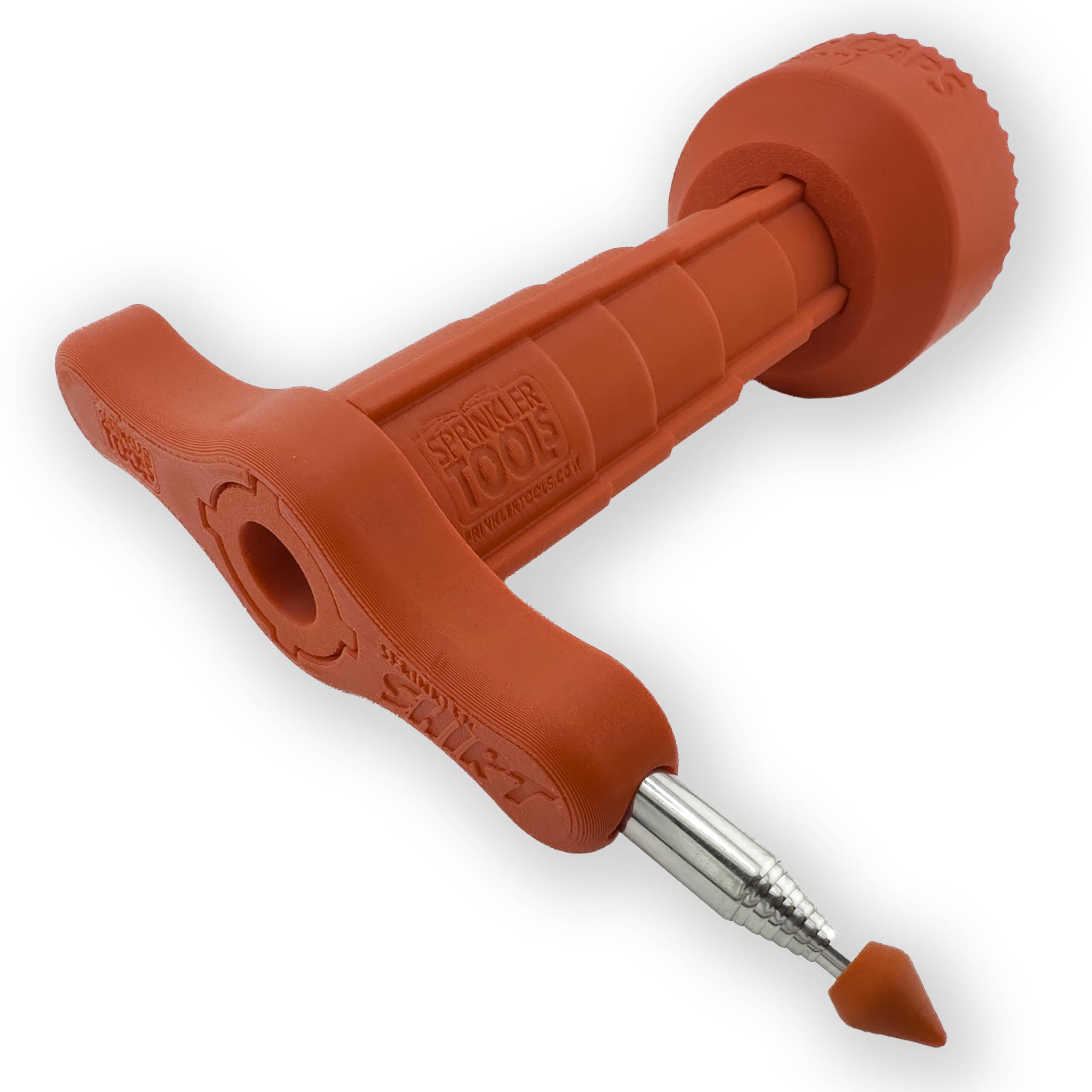 Sprinkler Tools 4in1 removal tool in action for fast head replacement.