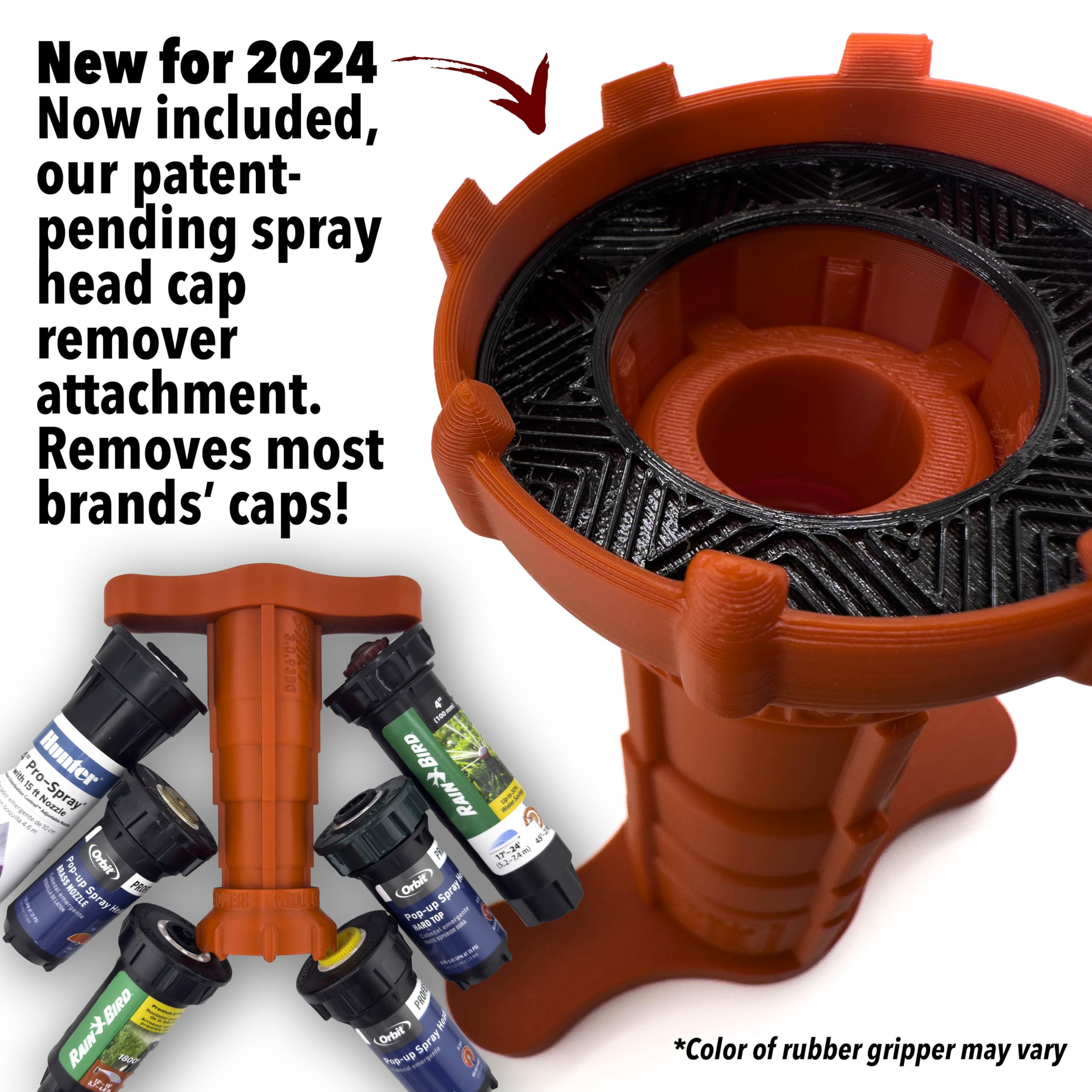 Sprinkler Tools comfort-handle offers steady twisting power.