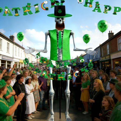 SprintGy 3D leprechaun hat detail provides a strong focal point