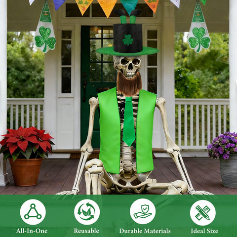 SprintGy HAPPY STPATRICKS banner adds bold holiday messaging to displays